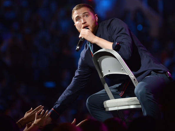 Mike Posner performing on the Believe Tour in San Jose, CA 6/26/13
