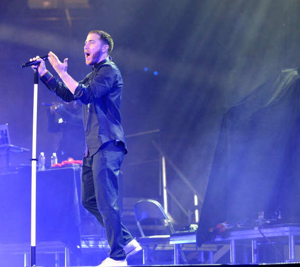 Mike Posner performing on the Believe Tour in San Jose, CA 6/26/13
