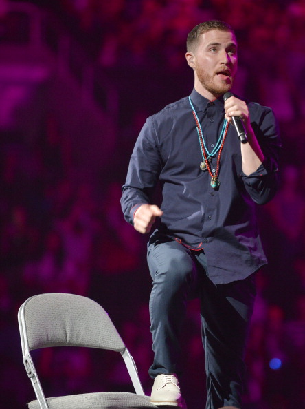 Mike Posner performing on the Believe Tour in San Jose, CA 6/26/13
