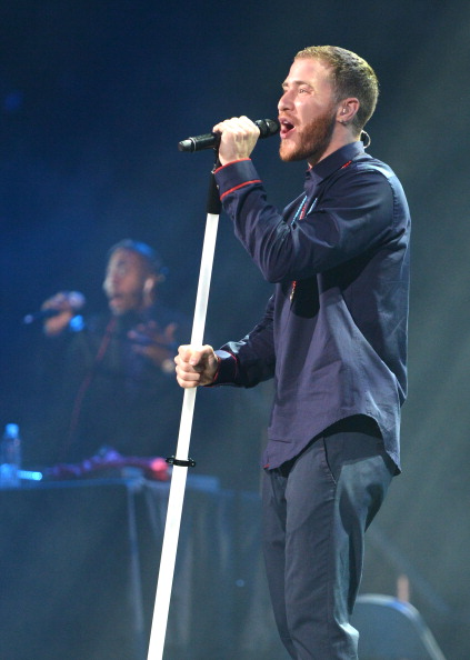 Mike Posner performing on the Believe Tour in San Jose, CA 6/26/13
