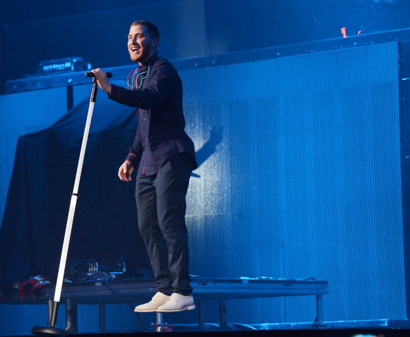 Mike Posner performing on the Believe Tour in San Jose, CA 6/26/13
