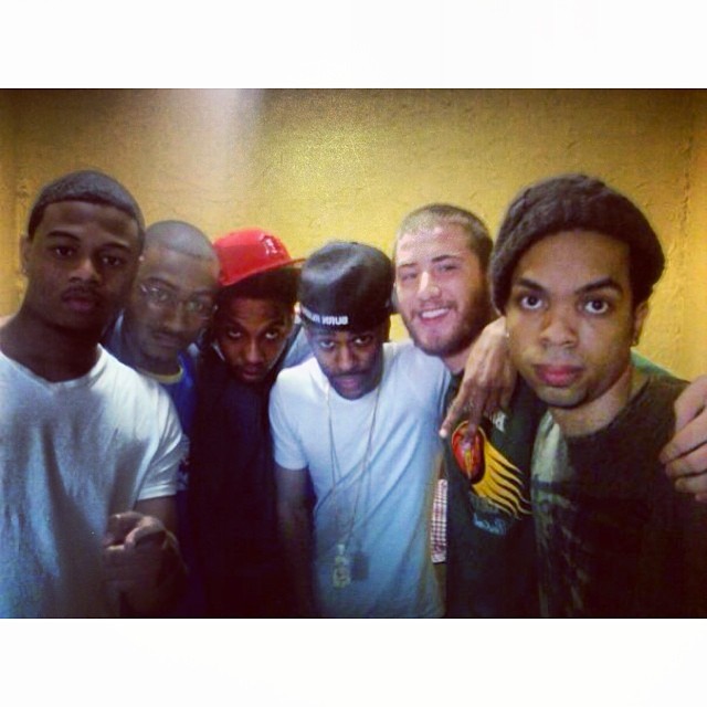 Mike Posner & Big Sean (Finally Famous) with friends Alo Genius & Jay John Henry (JayGenius) and Brian & Hilton Wright (WrighTrax) 2009
Instagram @alogenius
