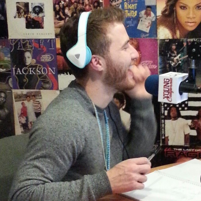 Mike Posner on Carisma's Cookie Jar - Los Angeles, CA 1/21/14
Instagram @themixshow
