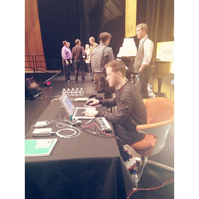 Mike Posner at Chicago Ideas Week - Chicago, IL 10/17/13
Instagram @chicagoideas
