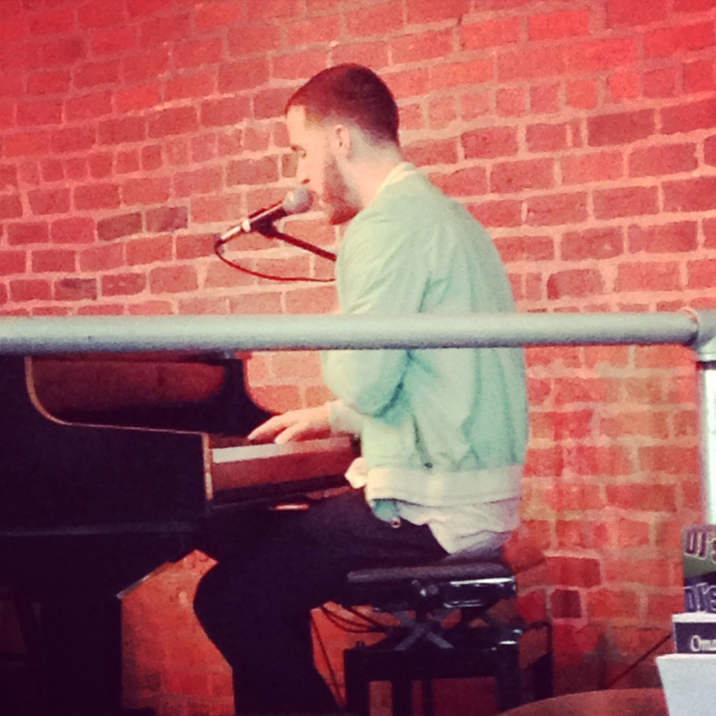 Mike Posner acoustic performance for Channel 94.1 at DJs Dugout - Omaha, NE 8/18/13
channel941.com
