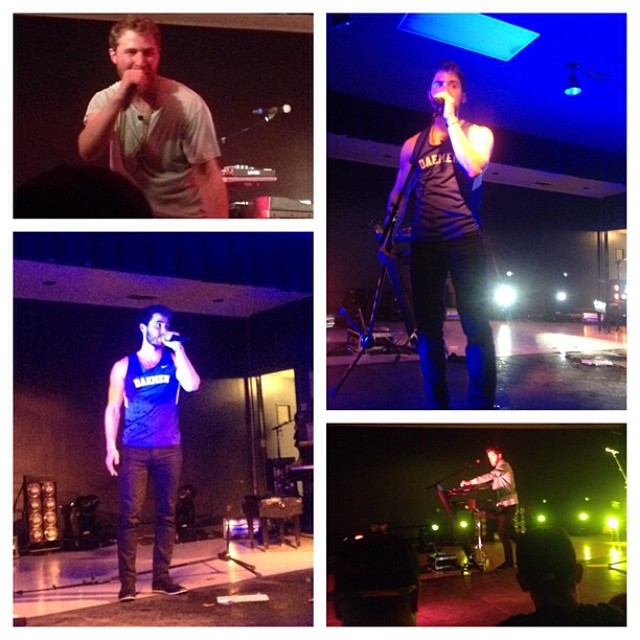 Mike Posner performing at Daemen College's Springfest 2014 in Amherst, NY 4/26/14
Instagram @emkraft09
