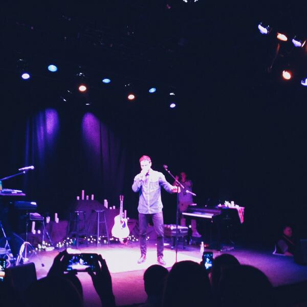 Mike Posner performing on his Unplugged Tour at City Theatre in Detroit, MI 4/6/14
Twitter @SasoPirkovic
