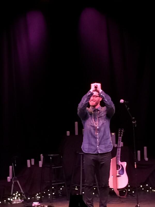 Mike Posner performing on his Unplugged Tour at City Theatre in Detroit, MI 4/6/14
Twitter @katiewallace_89
