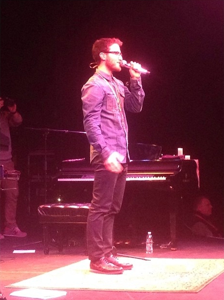 Mike Posner performing on his Unplugged Tour at City Theatre in Detroit, MI 4/6/14
Instagram @c0urtneyc0nner
