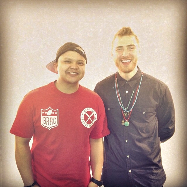 DJ P-Jay and Mike Posner at Power 106 (Los Angeles) - Burbank, CA 1/15/14
Instagram @djpjay
