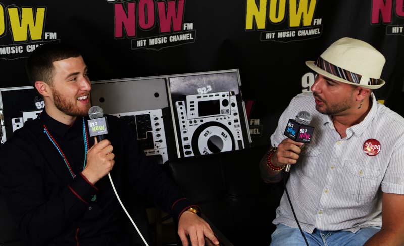 Mike Posner and DJ Toro at 92.3 NOW in NYC 8/5/13
Photo by 92.3 NOW
923now.cbslocal.com
