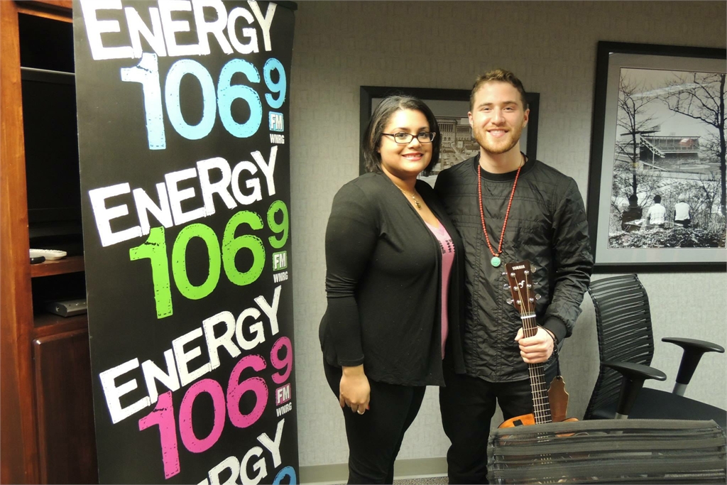 Mike Posner at ENERGY 106.9 in Milwaukee, WI 2/28/14
facebook.com/energy1069
