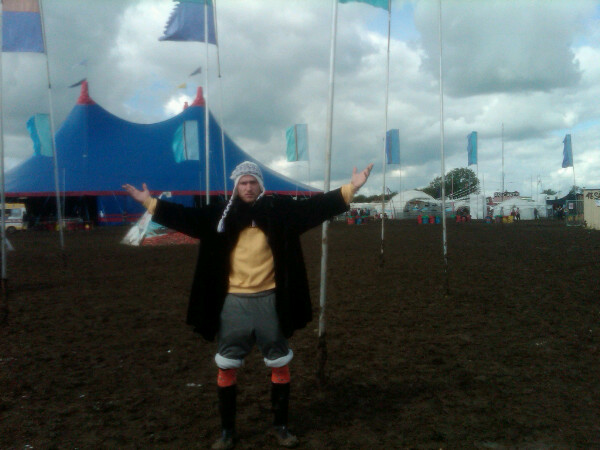 Mike Posner at Glastonbury Festival 6/24/11
