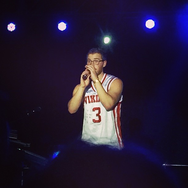 Mike Posner performing at Grand View University in Des Moines, IA 4/4/14
Instagram @mrandolph20
