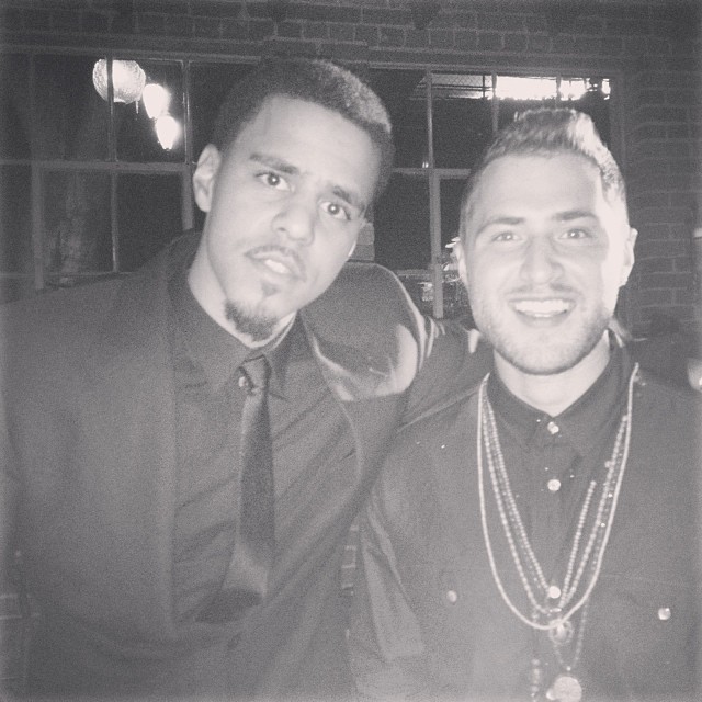 Mike Posner with J. Cole at the VIBE Impact Awards in Los Angeles, CA 1/24/14
instagram.com/mikeposner
