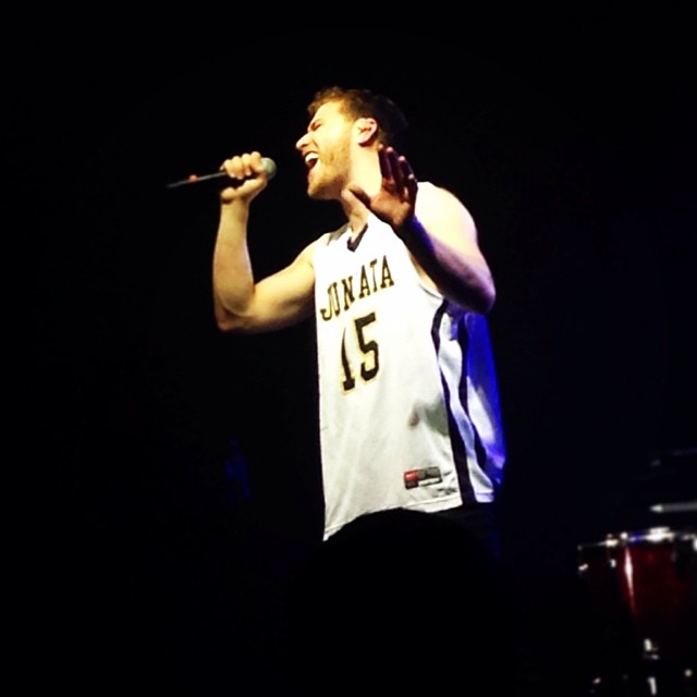 Mike Posner performing at Juniata College 3/29/14
Instagram @levesh60
