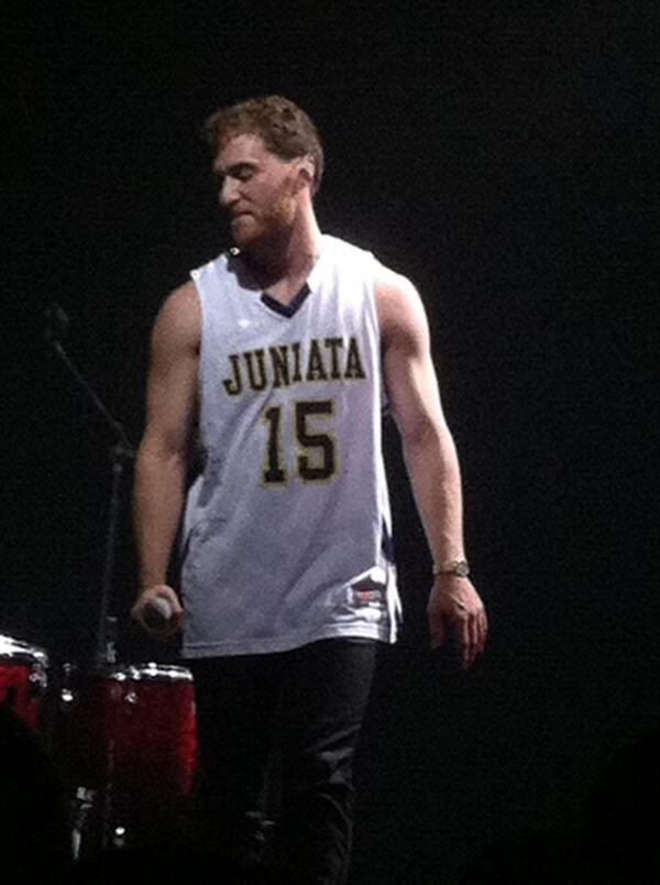 Mike Posner performing at Juniata College 3/29/14
Twitter @JuniataPrzTroha
