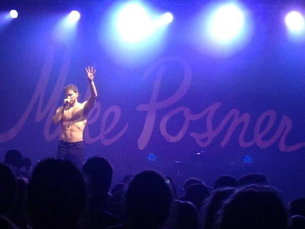 Mike Posner performing at Juniata College 3/29/14
Twitter @littleweeden
