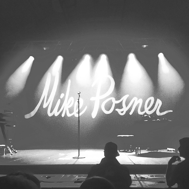 Mike Posner's stage at Juniata College 3/29/14
Instagram @theforce93
