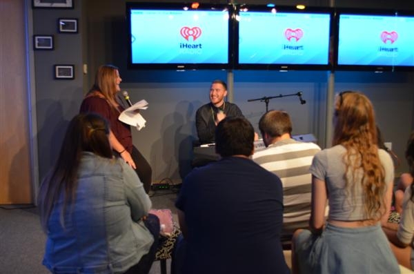 Mike Posner Q&A with KISS 95.7 at the Dunkin Donuts Music Lounge 7/18/13
Photo by KISS 95.7
kiss957.com
