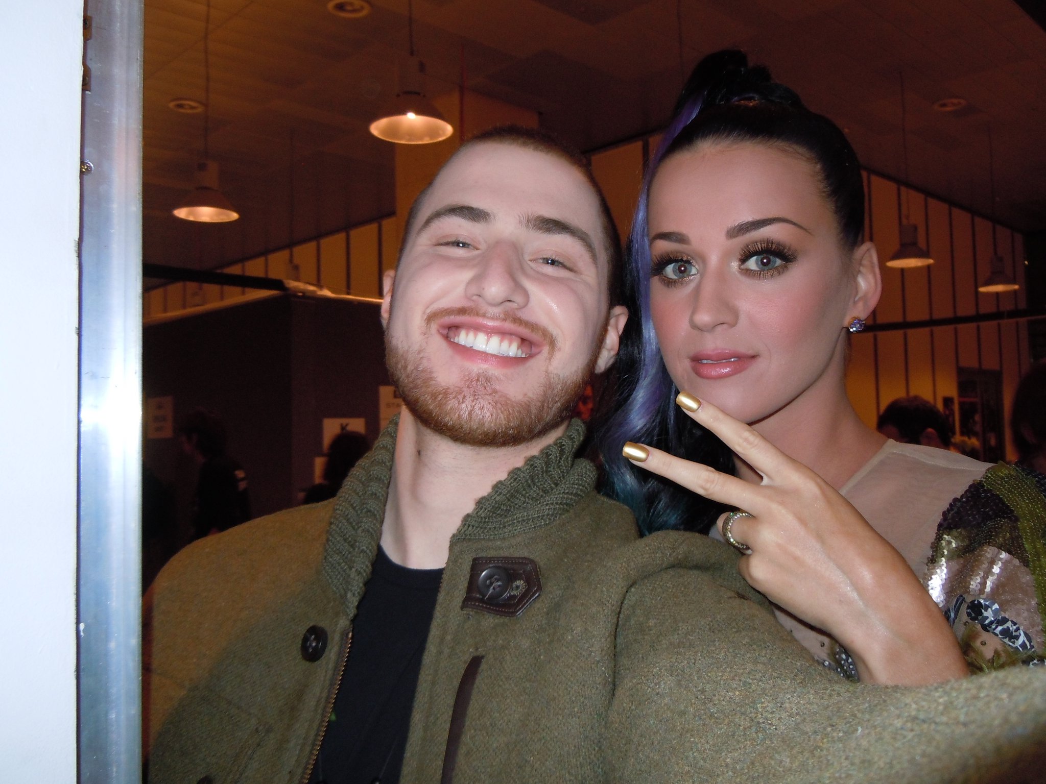 Mike Posner and Katy Perry - MTV Europe Awards 2010
