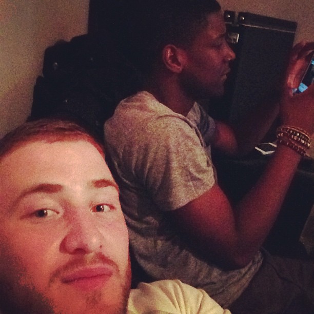 Mike Posner and Labrinth in a studio in London 4/25/13
Photo by Mike Posner
instagram.com/mikeposner
