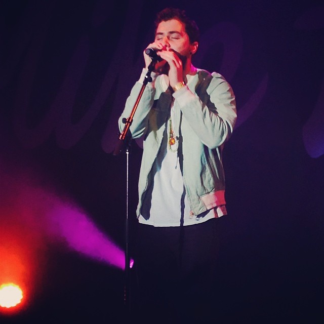 Mike Posner performing at Minnesota State University, Mankato in Mankato, MN 4/28/14
Instagram @lindsay_krantz
