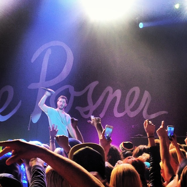 Mike Posner performing at Minnesota State University, Mankato in Mankato, MN 4/28/14
Instagram @kskay22
