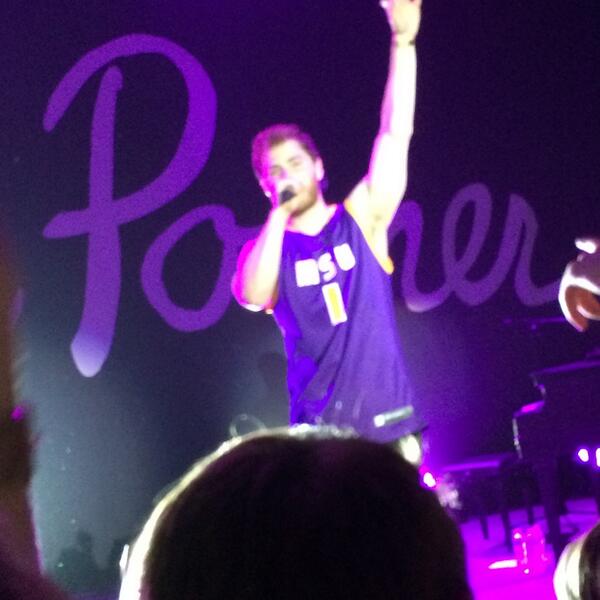 Mike Posner performing at Minnesota State University, Mankato in Mankato, MN 4/28/14
Twitter @ShamelessNessa
