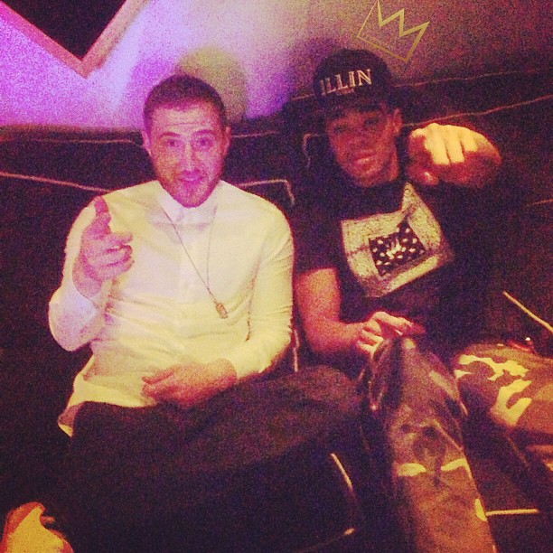 Mike Posner and Maejor Ali June 2013
