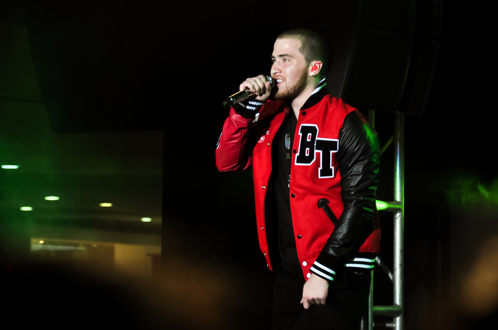 Mike Posner performing at TriNoma in Quezon City, Philippines 12/8/11
Photo by Leon Gabriel
