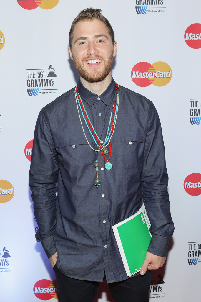 Mike Posner at MasterCard #PricelessSurprises Backstage at the Grammys in Los Angeles, CA 1/24/14
