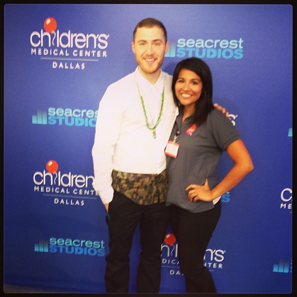 Mike Posner and Nataly Torres at Seacrest Studios at Children's Medical Center - Dallas, TX 7/3/13
Photo by Nataly Torres
instagram.com/itsnatalybtorres
