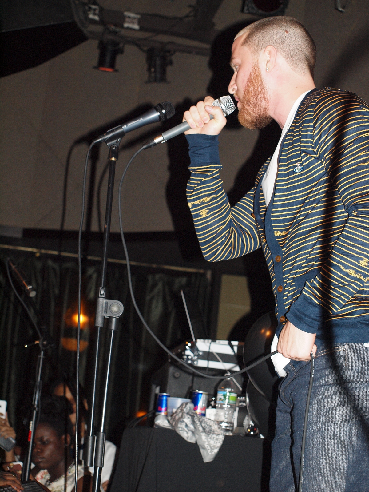 Mike Posner performing at S.O.B.'s in NYC 7/24/12
Photo by Alexandra Tinder
