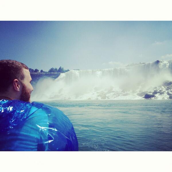 Mike Posner on the Maid of the Mist boat tour of Niagara Falls 7/15/13
Photo by DJ Dubz
instagram.com/mikeposner
facebook.com/IamDJDubz
