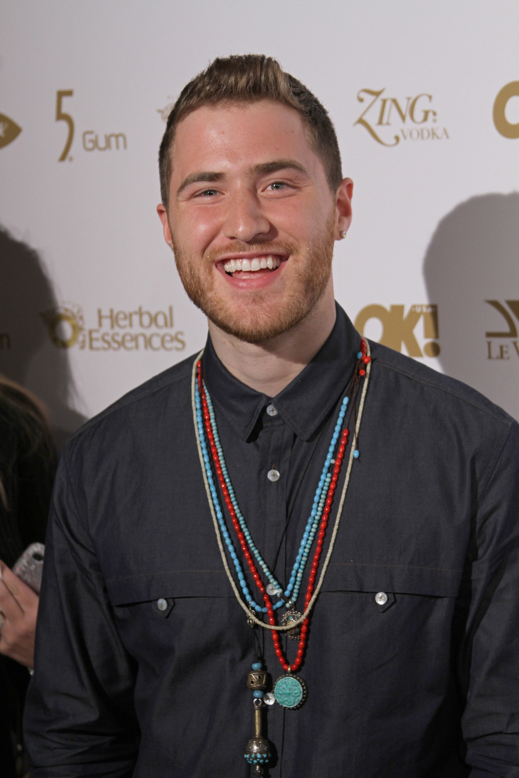 Mike Posner at OK Magazine's Pre-Grammy Party in Los Angeles, CA 1/24/14
