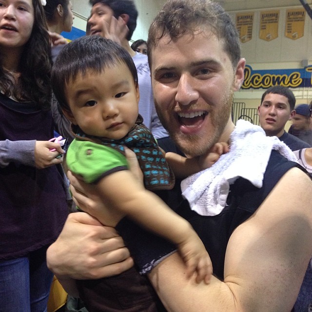 Mike Posner at the Power 106 All-Star Basketball Game in Alhambra, CA 3/6/14
Instagram @timtran3
