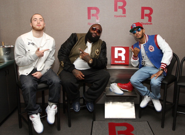 Mike Posner, Rick Ross, and Swizz Beatz
