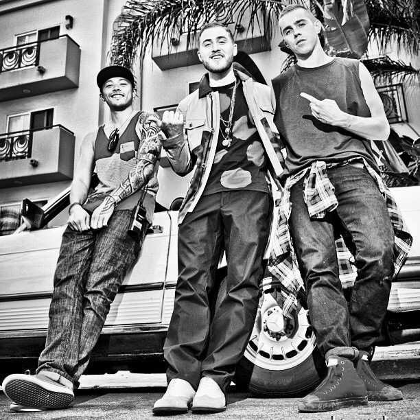 Video Director Jon Jon Augustavo, Mike Posner, and Sammy Adams on the set of "L.A. Story" music video - Los Angeles, CA 6/23/13 
Photo by Sammy Adams
instagram.com/sammyadams
