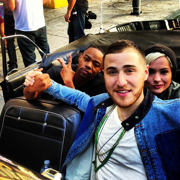 On the set of Mike Posner "The Way It Used To Be" music video - Los Angeles, CA 7/24/13 
Featuring Mike Posner, Clifford McGhee, & Ayden Marie Vargas
Photo by Mike Posner
instagram.com/mikeposner
