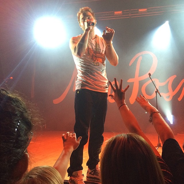 Mike Posner performing at Thiel College in Greenville, PA 4/25/14
Instagram @_taintedloveeee
