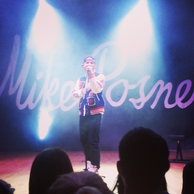 Mike Posner performing at Thiel College in Greenville, PA 4/25/14
Instagram @laurenrenee013
