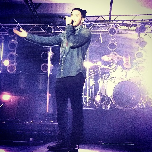 Mike Posner performing at Ubahn Music Festival - Cincinnati, OH 11/17/13
Instagram @mupanda
