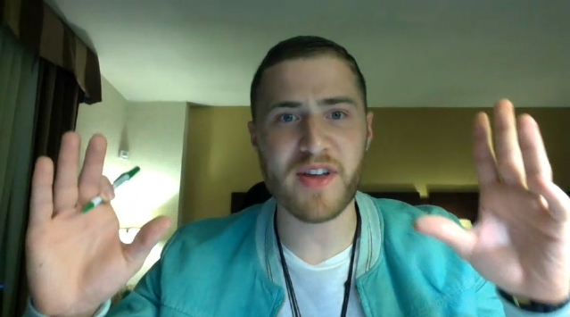 Mike Posner did a live Ustream Q&A with his fans 7/16/13
