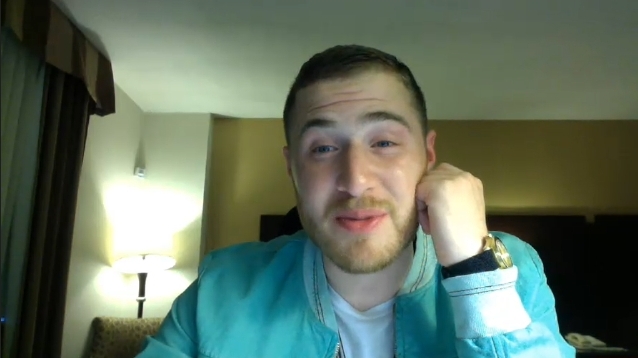 Mike Posner did a live Ustream Q&A with his fans 7/16/13
