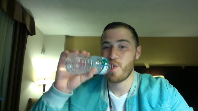 Mike Posner did a live Ustream Q&A with his fans 7/16/13
