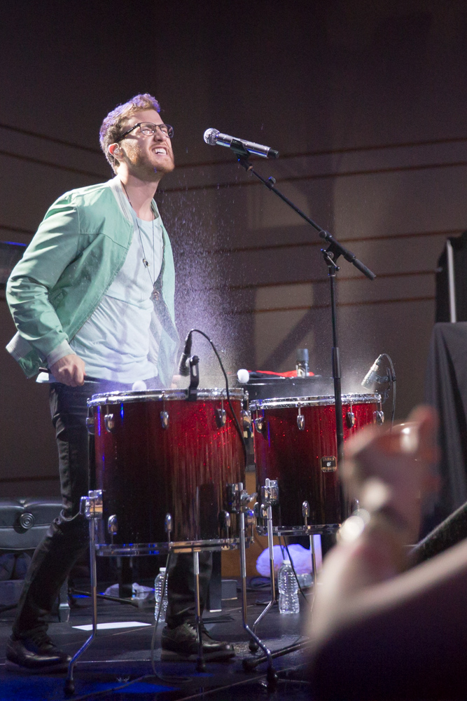 Mike Posner performing at Valparaiso University 3/28/14
Photo credit: Valparaiso University
