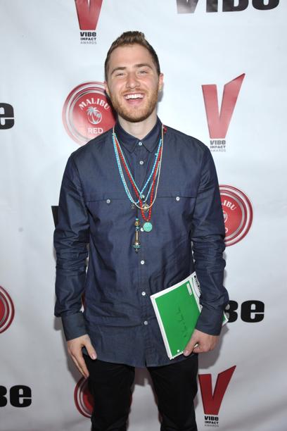 Mike Posner at the VIBE Impact Awards in Los Angeles, CA 1/24/14
