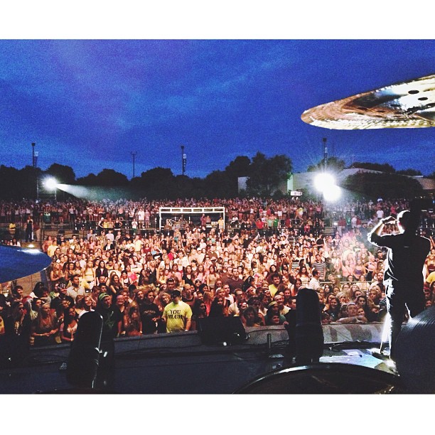 Mike Posner performing on the Warrior Tour in Charlotte, NC 8/15/13
Photo by Greg Petersen
instagram.com/gregorypetersen
