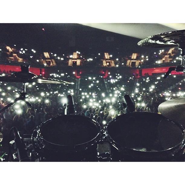 Mike Posner performing on the Warrior Tour in Uncasville, CT 8/23/13 
Photo by Greg Petersen
Instagram @gregorypetersen
